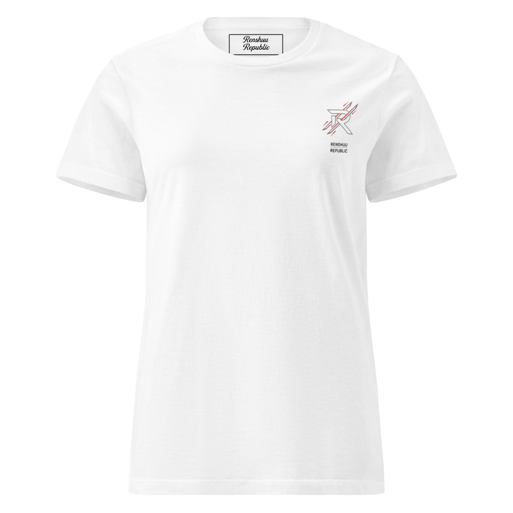Women’s Renshuu Republic Minimal Organic Cotton T-Shirt - White