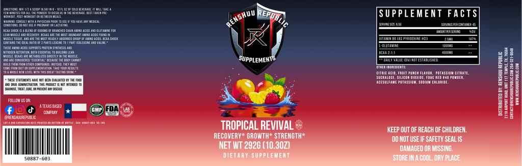 Tropical Revival – BCAA