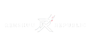 Logo of Renshuu Republic on a black background