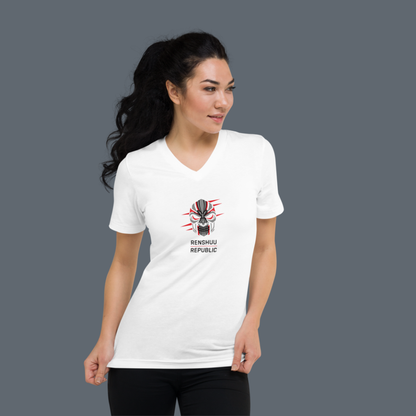 Renshuu Republic Premium V-Neck T-Shirt - Classic White