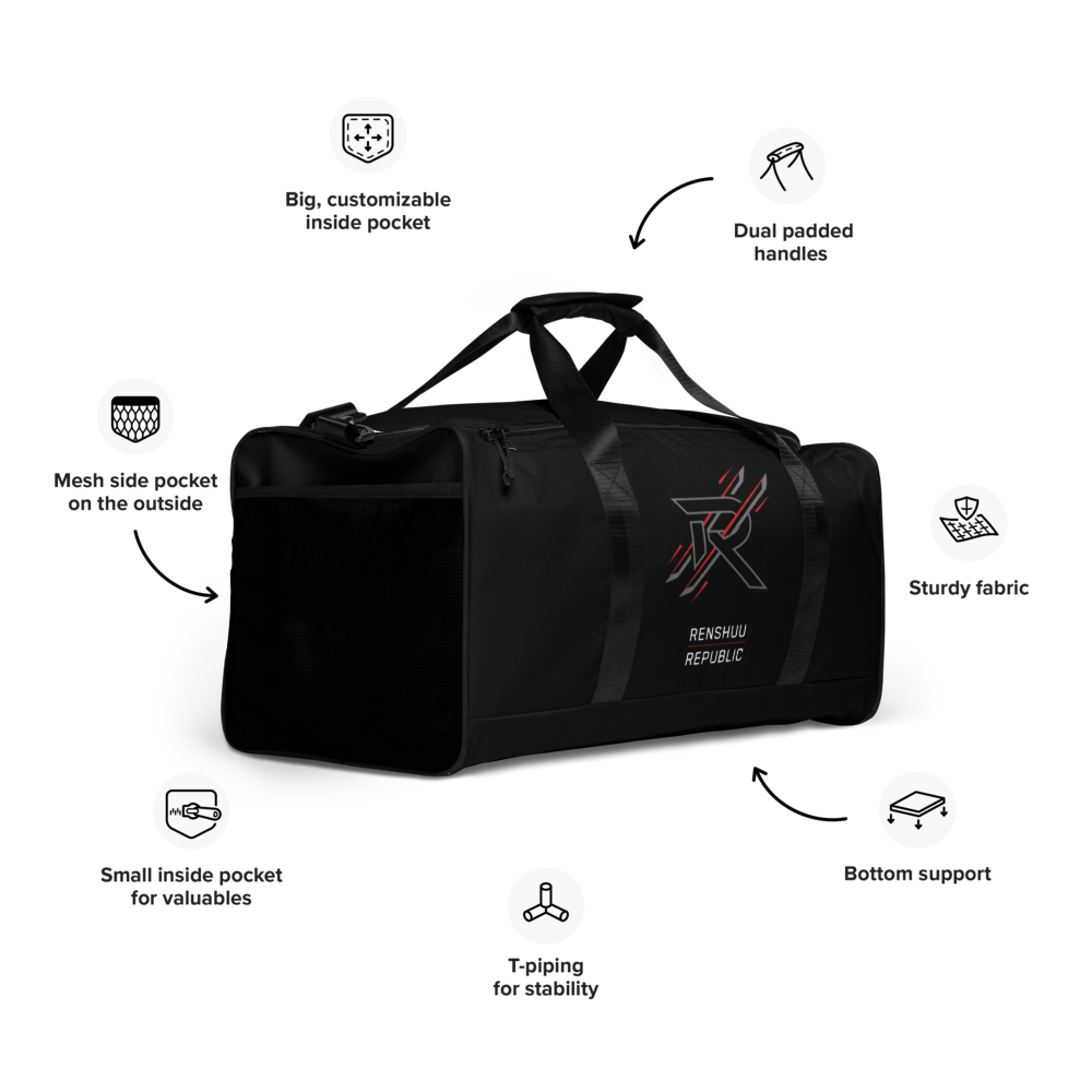 Renshuu Republic Premium Training Duffle Bag - 50 L