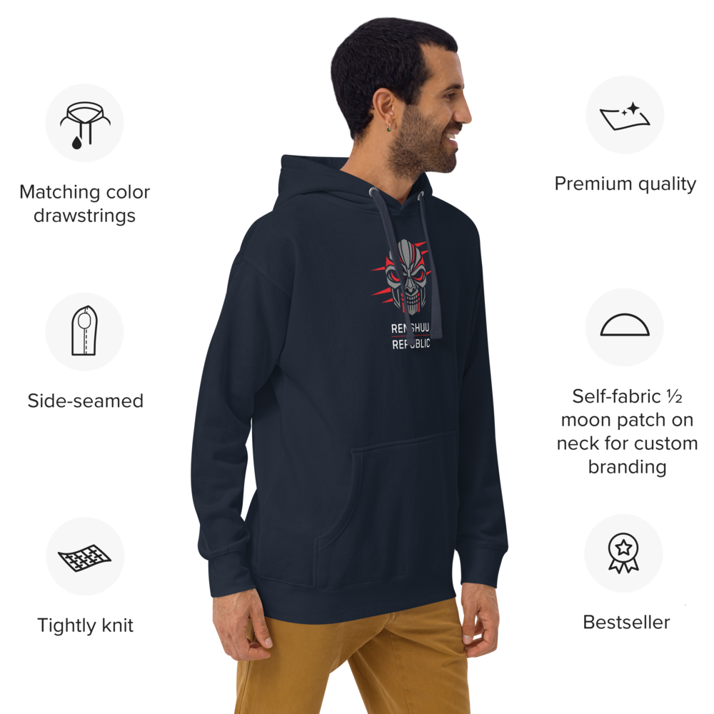 Renshuu Republic Skull Training Hoodie