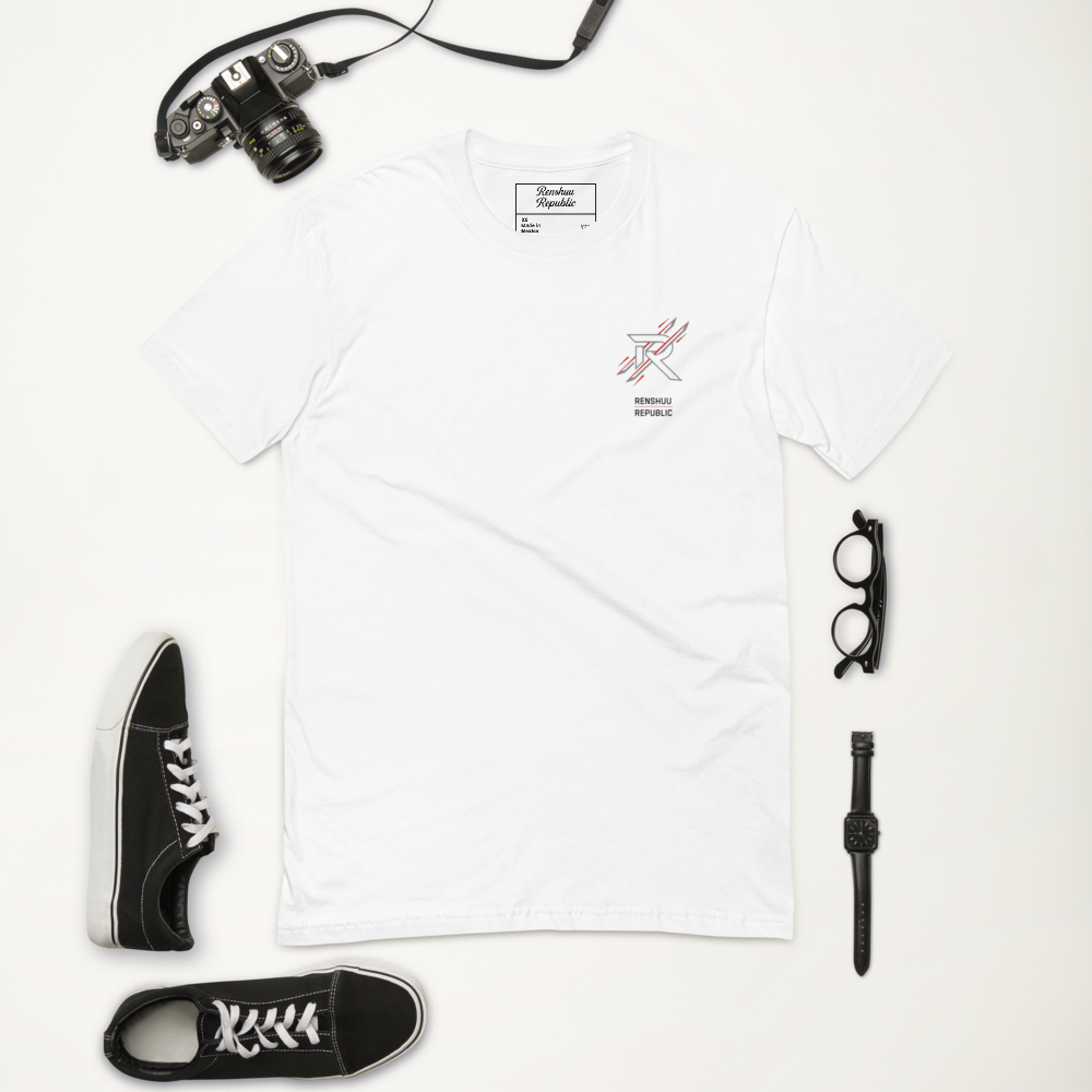 Men's Renshuu Republic Minimal Short Sleeve T-shirt - White