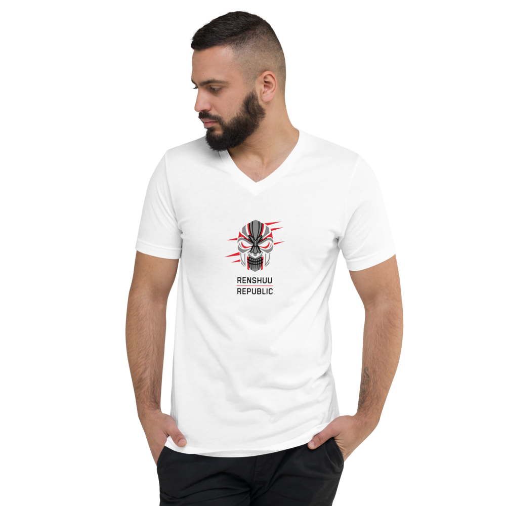 Renshuu Republic Premium V-Neck T-Shirt - Classic White