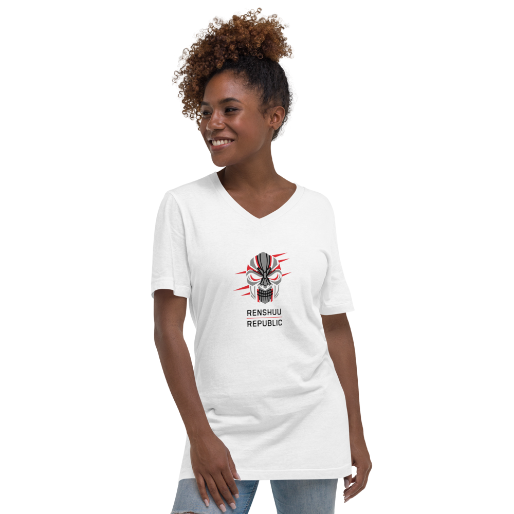 Renshuu Republic Premium V-Neck T-Shirt - Classic White