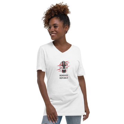 Renshuu Republic Premium V-Neck T-Shirt - Classic White