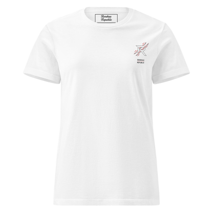 Women’s Renshuu Republic Minimal Organic Cotton T-Shirt - White