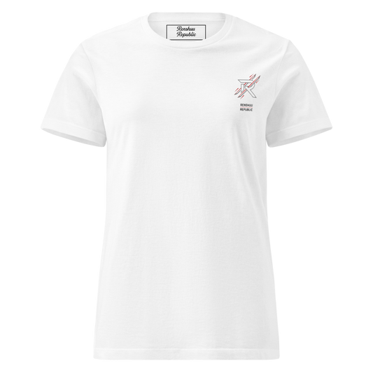 Women’s Renshuu Republic Minimal Organic Cotton T-Shirt - White